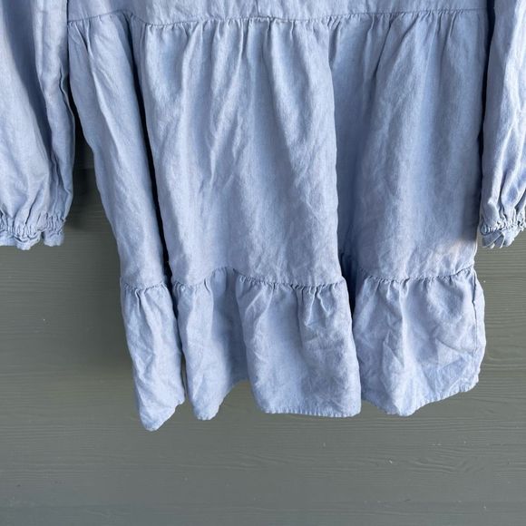 Anthropologie Light Blue Midi Dress - Picture 5 of 7